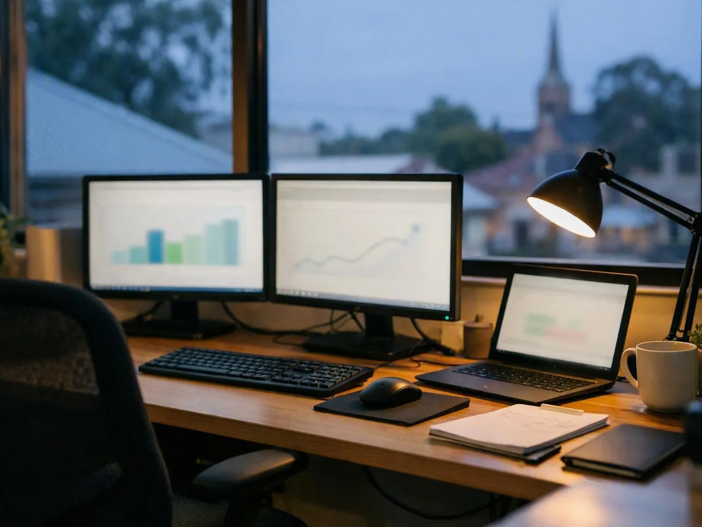 Person reviewing search charts on a laptop in an office — Which SEO Questions Matter Most in Wendouree?